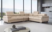 Living Room Furniture Sectionals 2119 Sectional Cream